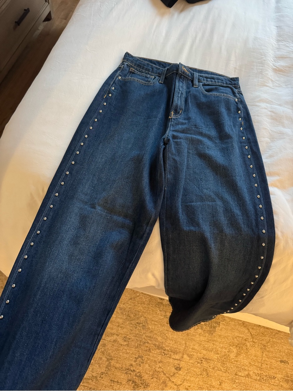 GAP Dark Blue Jeans with Side Stud Detail